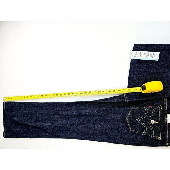 Levi's Size 10 Medium Women's 31" Inseam 545 Low Boot Cut Blue Denim Jeans NWT - Picture 11 of 15